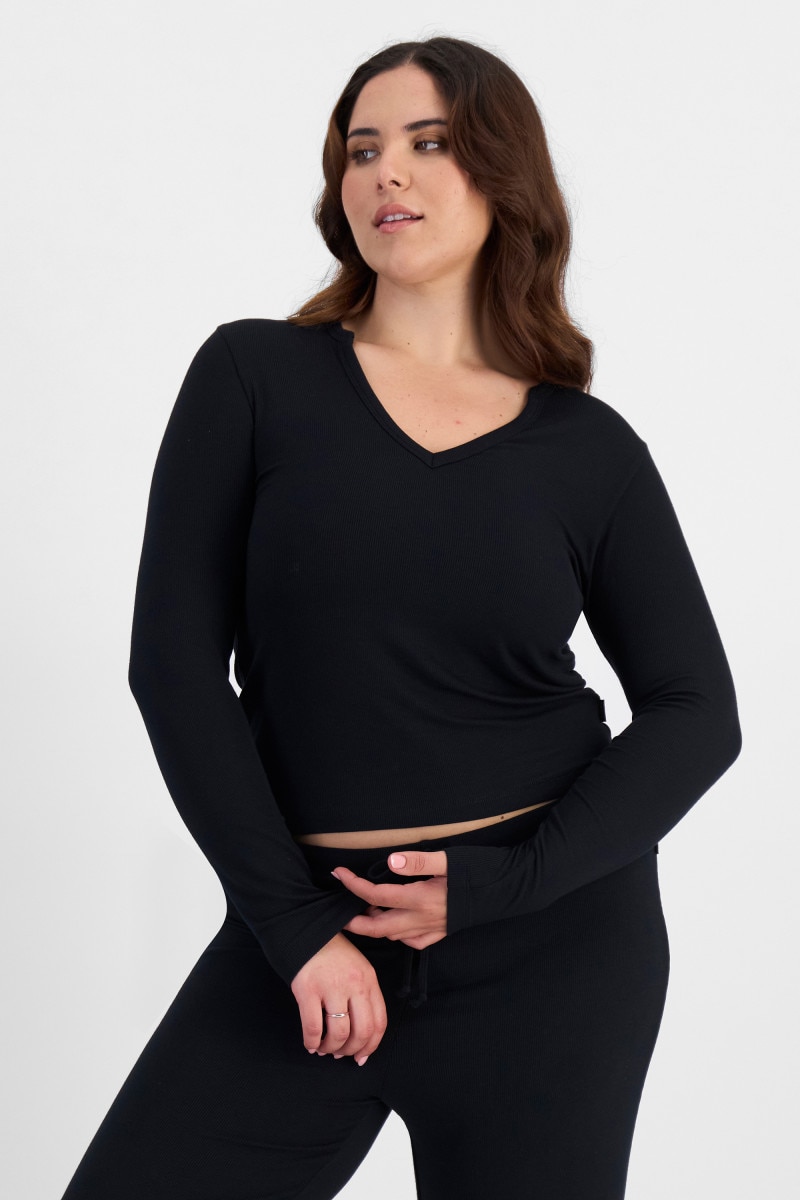 Bonds Modal Rib Long-Sleeve Sleep Set